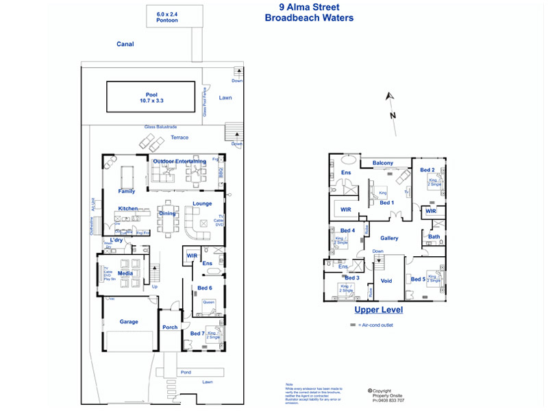 Waterfront Floor Plans | waterfront splendour elite holiday homes gold coast Waterfront Floor Plans | waterfront splendour elite holiday homes gold coast