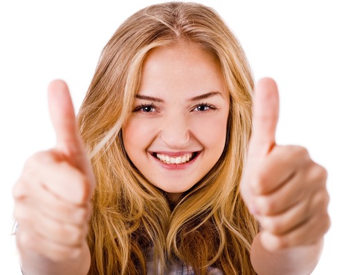 A big thumbs up for you - thanks for taking our survey!