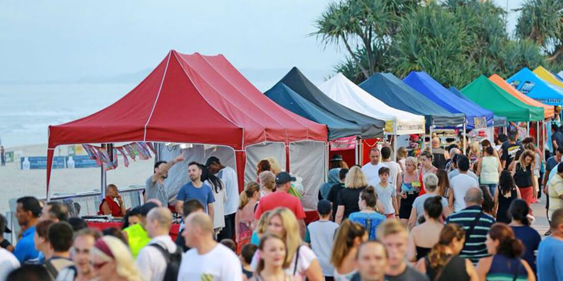 Surfers Paradise Beachfront Markets